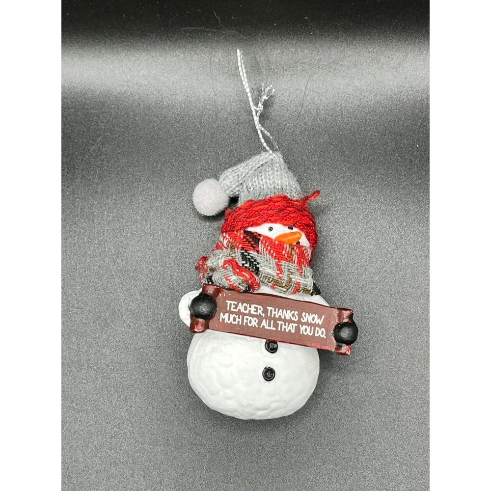 Lot of Snowman Christmas‎ Ornaments Holiday Decoration Teacher Daughter Holiday